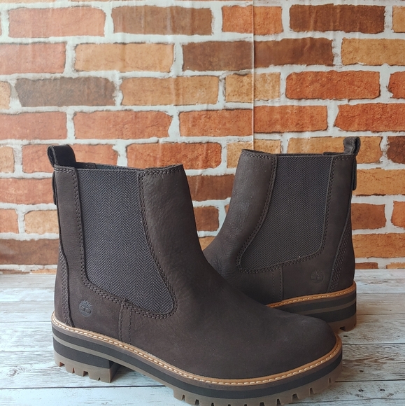 WOMEN'S COURMAYEUR VALLEY CHELSEA DARK BROWN - Picture 2 of 6